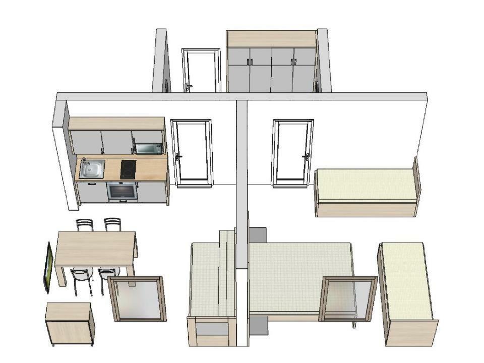 Apartman U Zamku Loučná nad Desnou Buitenkant foto